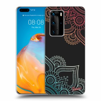 Hülle für Huawei P40 Pro - Flowers pattern