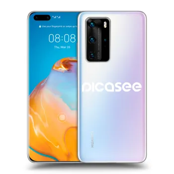 Hülle für Huawei P40 Pro - Picasee - new logo - white