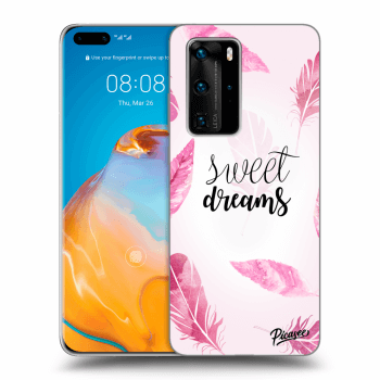 Picasee Huawei P40 Pro Hülle - Schwarzes Silikon - Sweet dreams