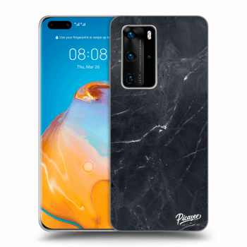 Hülle für Huawei P40 Pro - Black marble