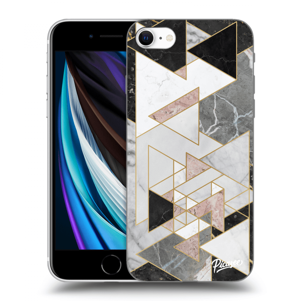 Picasee ULTIMATE CASE für Apple iPhone SE 2020 - Light geometry