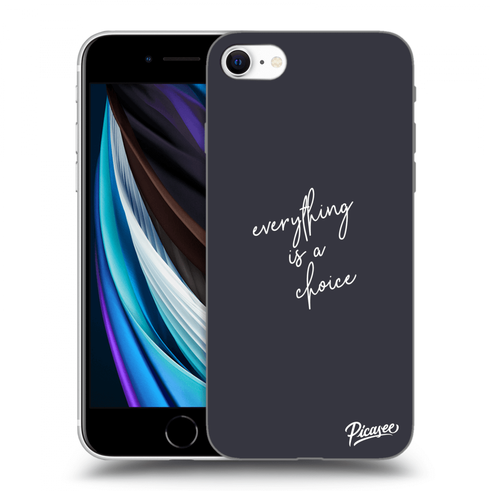 Picasee ULTIMATE CASE für Apple iPhone SE 2020 - Everything is a choice