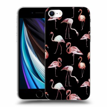 Picasee ULTIMATE CASE für Apple iPhone SE 2020 - Flamingos