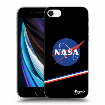 Picasee Apple iPhone SE 2020 Hülle - Schwarzes Silikon - NASA Original