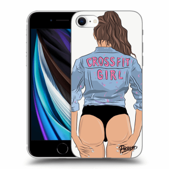 Hülle für Apple iPhone SE 2020 - Crossfit girl - nickynellow
