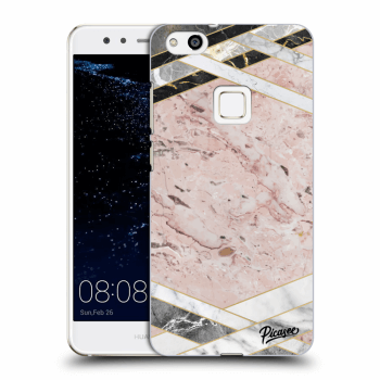 Hülle für Huawei P10 Lite - Pink geometry
