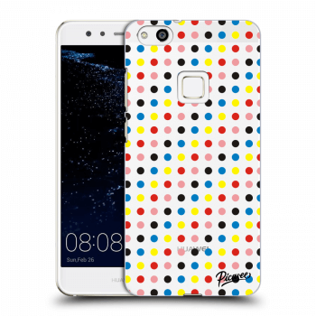 Picasee Huawei P10 Lite Hülle - Transparentes Silikon - Colorful dots