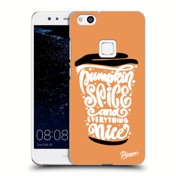 Hülle für Huawei P10 Lite - Pumpkin coffee
