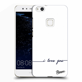 Picasee Huawei P10 Lite Hülle - Transparentes Silikon - I love you