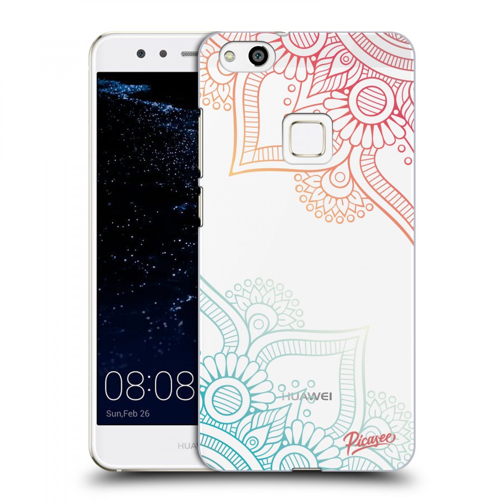 Picasee Huawei P10 Lite Hülle - Transparenter Kunststoff - Flowers pattern
