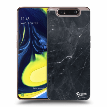 Hülle für Samsung Galaxy A80 A805F - Black marble