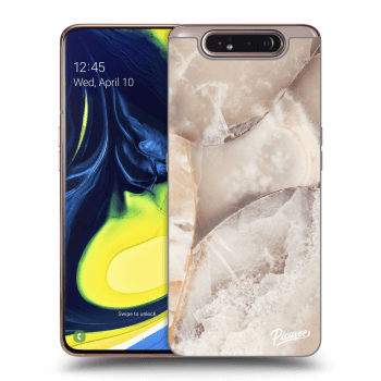 Hülle für Samsung Galaxy A80 A805F - Cream marble
