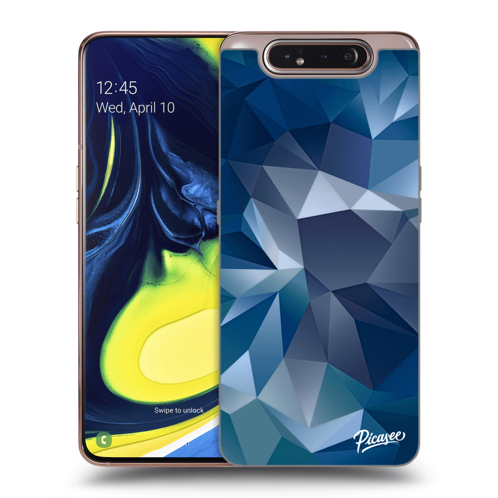 Picasee Samsung Galaxy A80 A805F Hülle - Transparentes Silikon - Wallpaper
