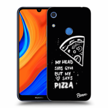 Picasee Huawei Y6S Hülle - Transparentes Silikon - Pizza