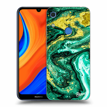 Hülle für Huawei Y6S - Green Gold