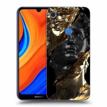 Hülle für Huawei Y6S - Gold - Black