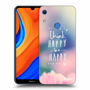 Picasee Huawei Y6S Hülle - Transparentes Silikon - Think happy be happy