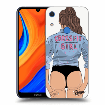 Picasee Huawei Y6S Hülle - Schwarzes Silikon - Crossfit girl - nickynellow