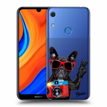 Picasee Huawei Y6S Hülle - Transparentes Silikon - French Bulldog
