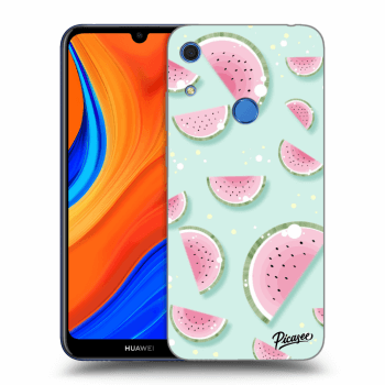 Picasee Huawei Y6S Hülle - Schwarzes Silikon - Watermelon 2