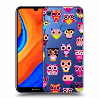 Picasee Huawei Y6S Hülle - Transparentes Silikon - Owls