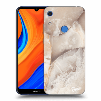 Hülle für Huawei Y6S - Cream marble