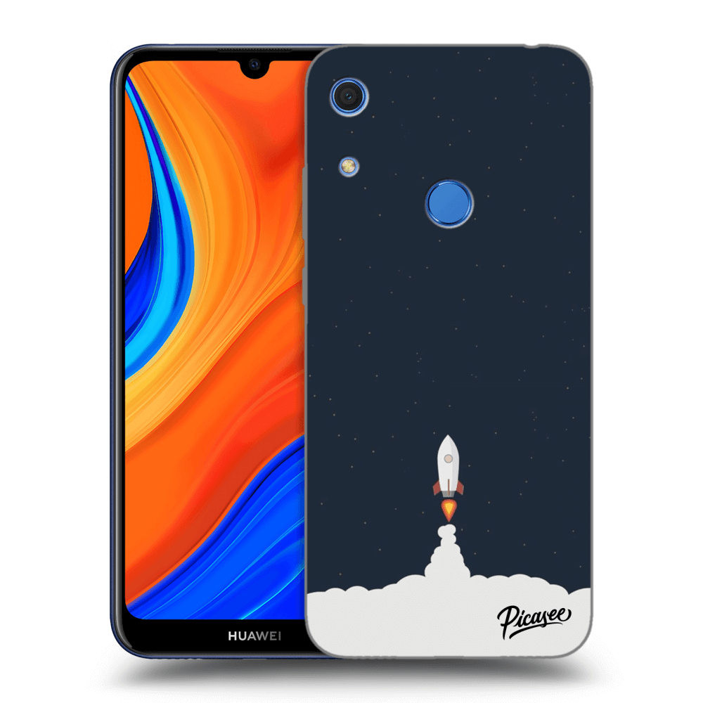 Picasee Huawei Y6S Hülle - Schwarzes Silikon - Astronaut 2