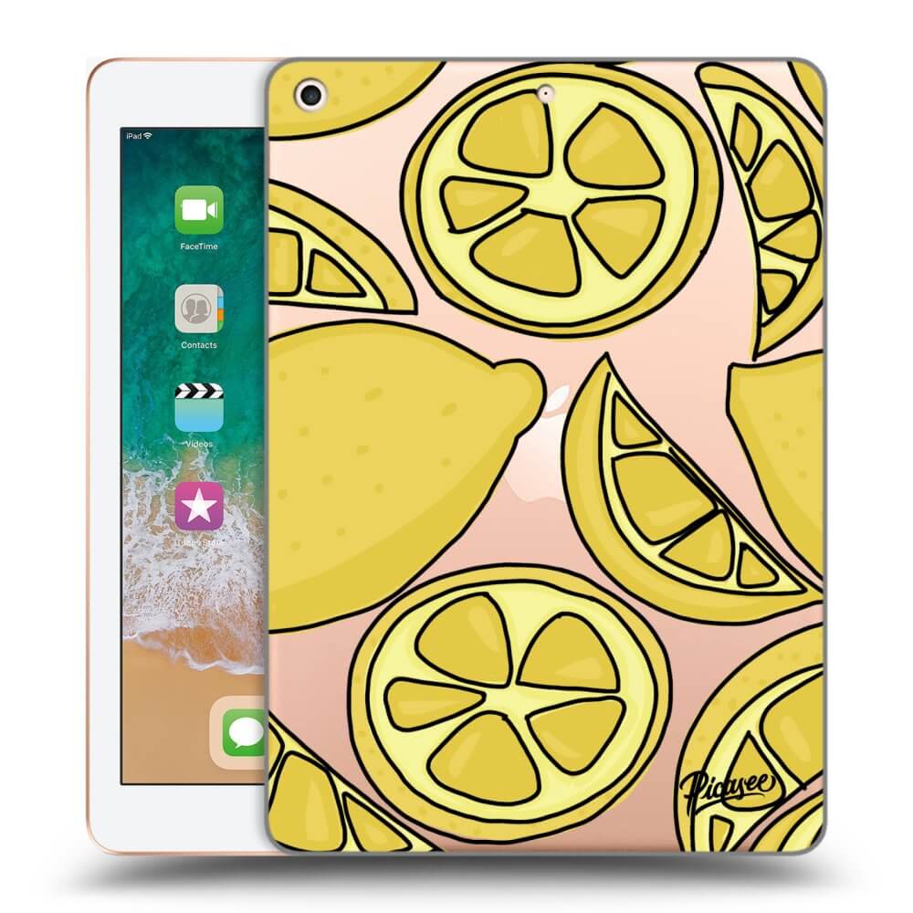 Picasee transparente Silikonhülle für Apple iPad 9.7" 2018 (6. gen) - Lemon