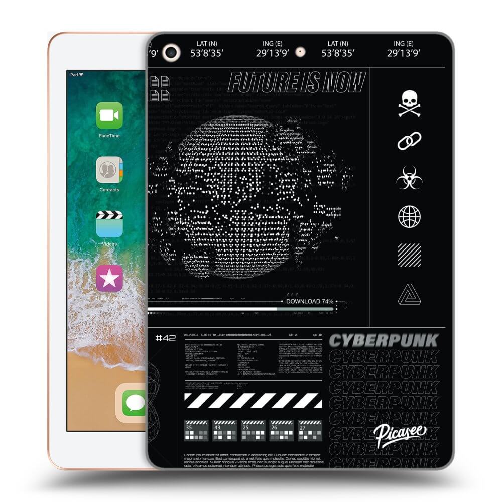 Picasee transparente Silikonhülle für Apple iPad 9.7" 2018 (6. gen) - FUTURE