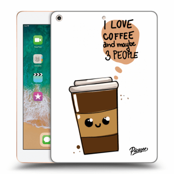 Hülle für Apple iPad 9.7" 2018 (6. gen) - Cute coffee