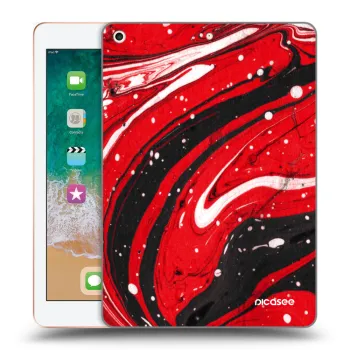 Hülle für Apple iPad 9.7" 2018 (6. gen) - Red black