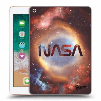 Picasee transparente Silikonhülle für Apple iPad 9.7" 2018 (6. gen) - Nebula