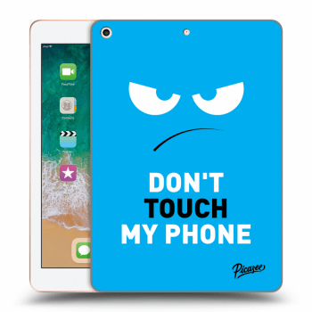 Hülle für Apple iPad 9.7" 2018 (6. gen) - Angry Eyes - Blue