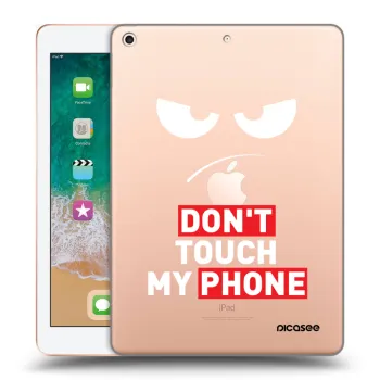 Hülle für Apple iPad 9.7" 2018 (6. gen) - Angry Eyes - Transparent