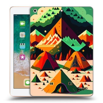 Picasee transparente Silikonhülle für Apple iPad 9.7" 2018 (6. gen) - Alaska
