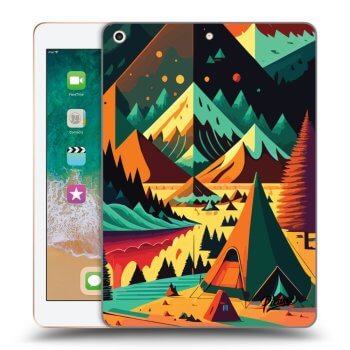 Picasee transparente Silikonhülle für Apple iPad 9.7" 2018 (6. gen) - Colorado