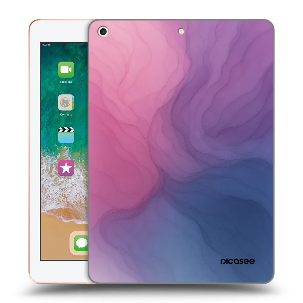 Picasee transparente Silikonhülle für Apple iPad 9.7" 2018 (6. gen) - Silk