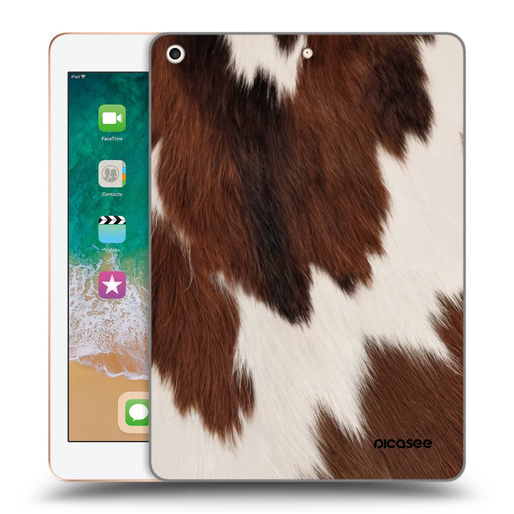 Picasee transparente Silikonhülle für Apple iPad 9.7" 2018 (6. gen) - Rustica
