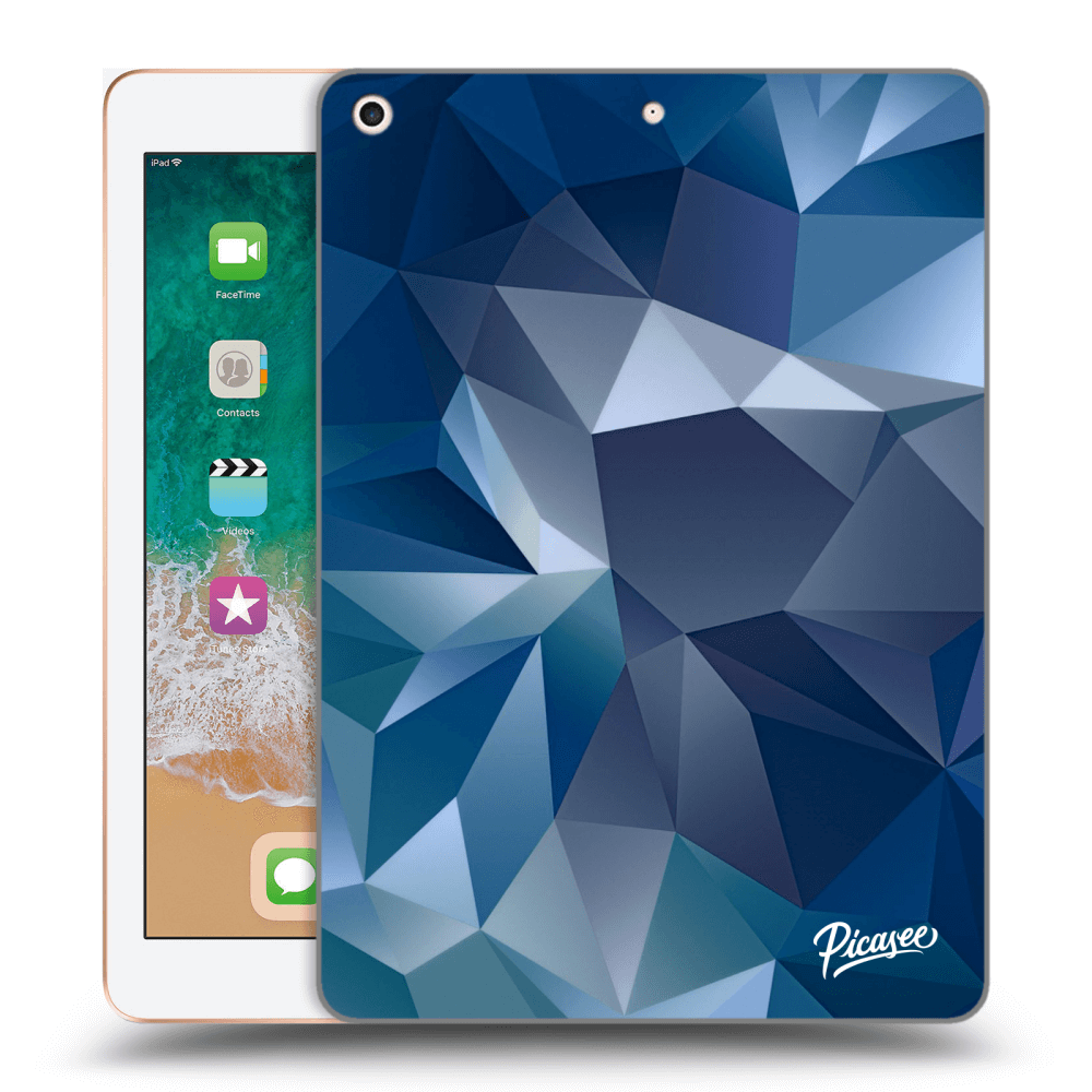 Picasee transparente Silikonhülle für Apple iPad 9.7" 2018 (6. gen) - Wallpaper