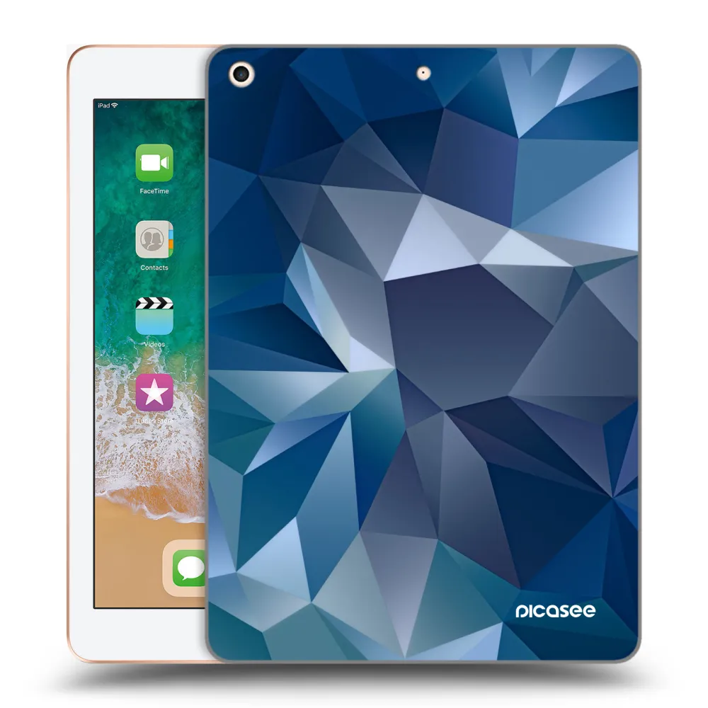 Picasee transparente Silikonhülle für Apple iPad 9.7" 2018 (6. gen) - Wallpaper