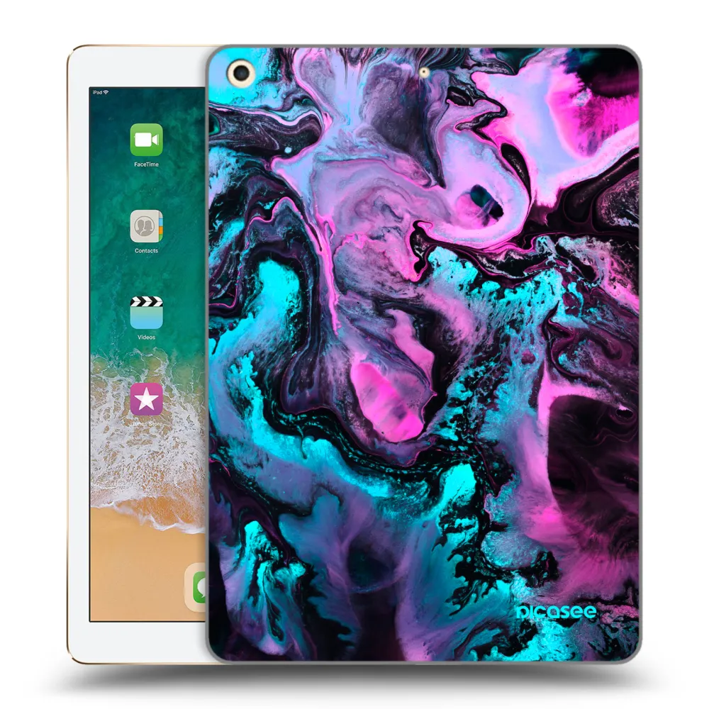 Picasee transparente Silikonhülle für Apple iPad 9.7" 2017 (5. gen) - Lean