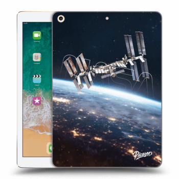 Picasee transparente Silikonhülle für Apple iPad 9.7" 2017 (5. gen) - Station