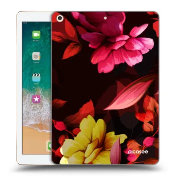 Hülle für Apple iPad 9.7" 2017 (5. gen) - Dark Peonny