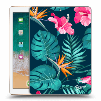 Hülle für Apple iPad 9.7" 2017 (5. gen) - Pink Monstera