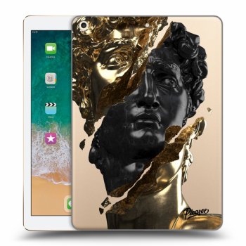 Hülle für Apple iPad 9.7" 2017 (5. gen) - Gold - Black