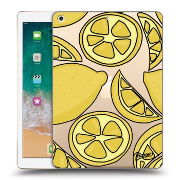 Picasee transparente Silikonhülle für Apple iPad 9.7" 2017 (5. gen) - Lemon