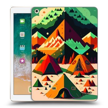 Picasee transparente Silikonhülle für Apple iPad 9.7" 2017 (5. gen) - Alaska