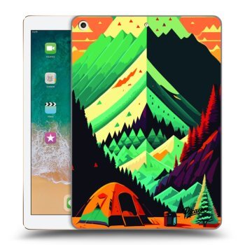 Picasee transparente Silikonhülle für Apple iPad 9.7" 2017 (5. gen) - Whistler