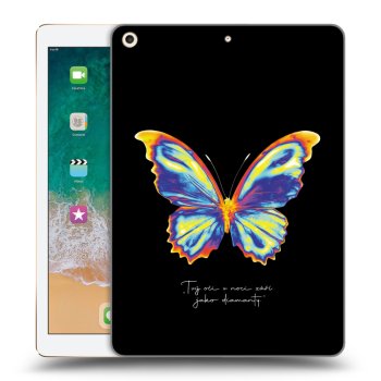 Hülle für Apple iPad 9.7" 2017 (5. gen) - Diamanty Black