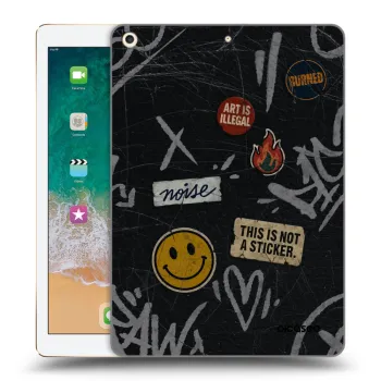 Hülle für Apple iPad 9.7" 2017 (5. gen) - STICKERS x TAGS